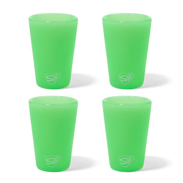 1.5oz Silicone Shot Glasses - Unbreakable, BPA-Free, Non-Toxic, Dishwasher & Freezer Safe Cups - Colored Shot Glasses