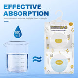 Moisture Absorbers, Hanging Closet Dehumidifier Bags, Humidity Packs, Desiccant