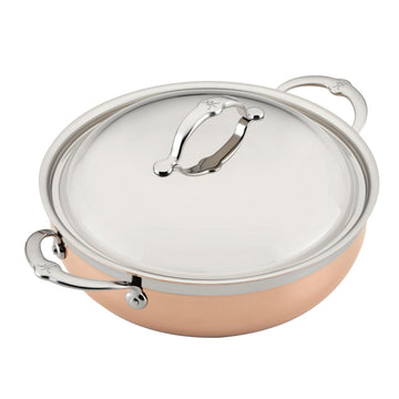CopperBond Collection - Copper Dutch Oven, Induction Cooktop Compatible, 5-Quart