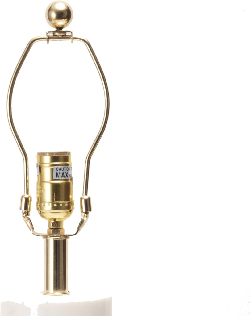 Edina 23" Marble & Iron Table Lamp