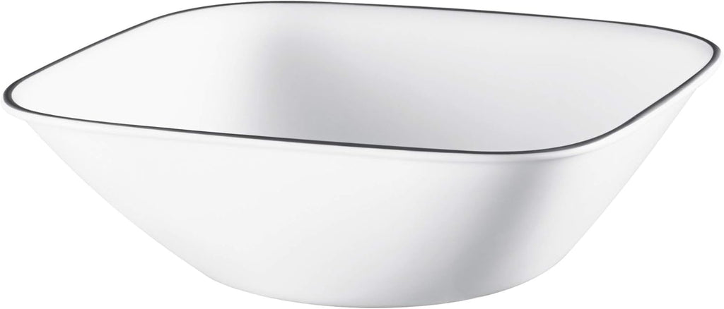 Vitrelle 18-Piece Service for 6 Dinnerware Set Triple Layer Glass and Chip Resistant