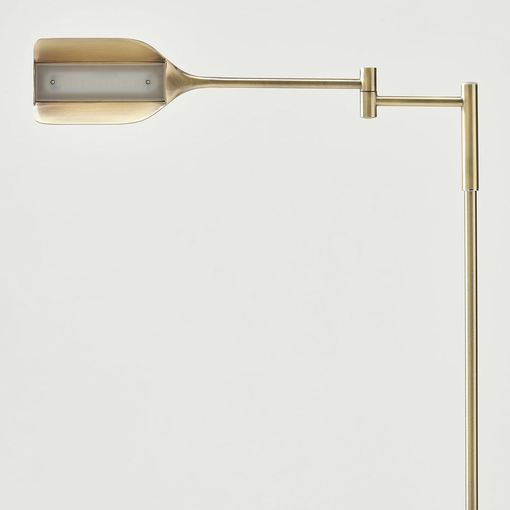 Leaf Pharmacy LED Reading Lamp, Dimmable Floor Lamp with Easy Rotation over Chair or Desks & Offices