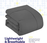 Queen Comforter Set with Sheets - 7-Piece Bedding Collection - 1 Comforter, 1 Fitted Sheet, 1 Flat, 4 Pillowcases