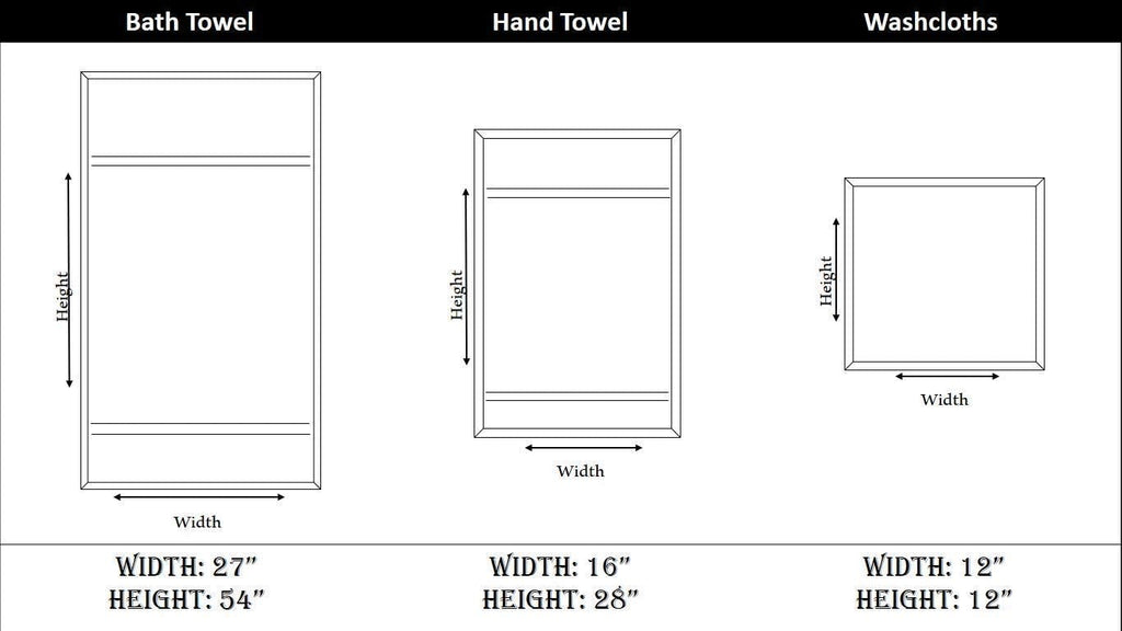 CTT - Luxury 6 Piece Towel Set, 100% Turkish Cotton, Quick Drying, Highly Absorbent & Comfy, Includes 2 Bath Towels