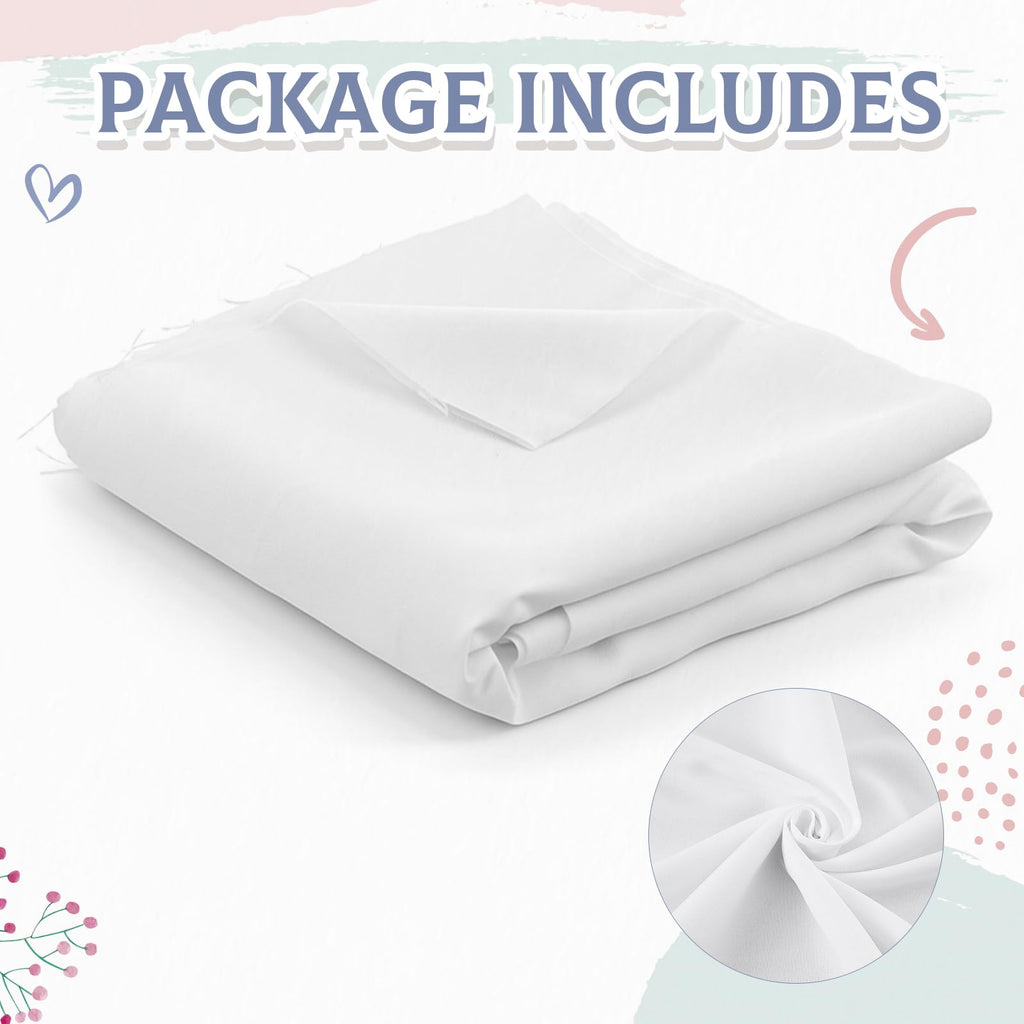 Sublimation Polyester Fabric, 65" Wide Heat Press Ready, 2 Yard