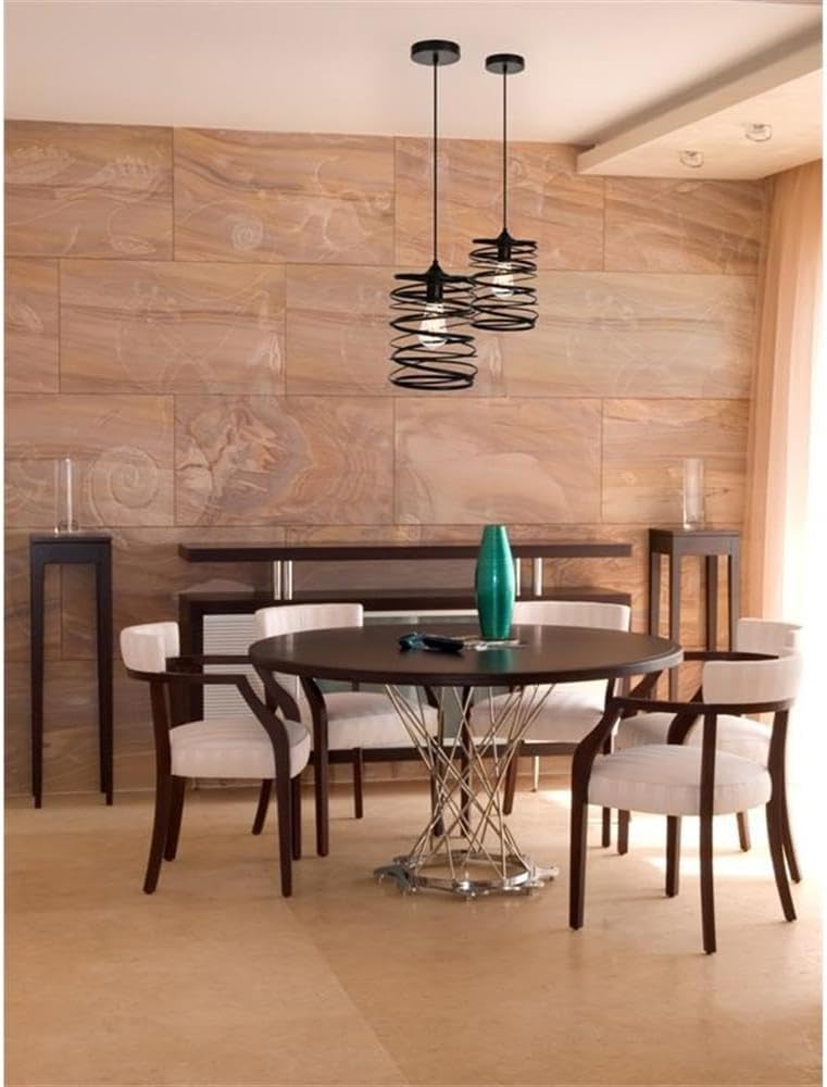 Hopper 1-Light Transitional Metal Pendant in Black