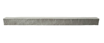 Faux Stacked Stone Ledger 42" x 2" x 3.5" in Northern Slate Color for Do It Yourself Friendly Home Improvement