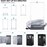 Infrared Red Light Therapy Sauna, Portable Steam and Infrared Sauna for Home, Full Body Sauna Tent for Relaxation