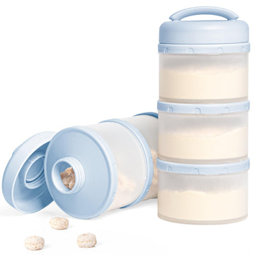 Stackable Formula Dispenser Portable: Milk Powder Container to go