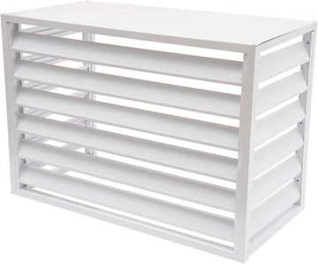 Air Conditioner Fence Panels Air Conditioner Privacy Screen Pool Equipment Enclosure Aluminum Alloy AC Fence Covers