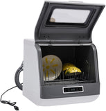 Dishwasher, Portable Automatic Mini Dish Washer Air Dry Function 3 Washing Programs