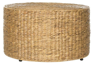 Jesse Rattan Coffee Table, 29.9" Coastal Natural SEA7035A