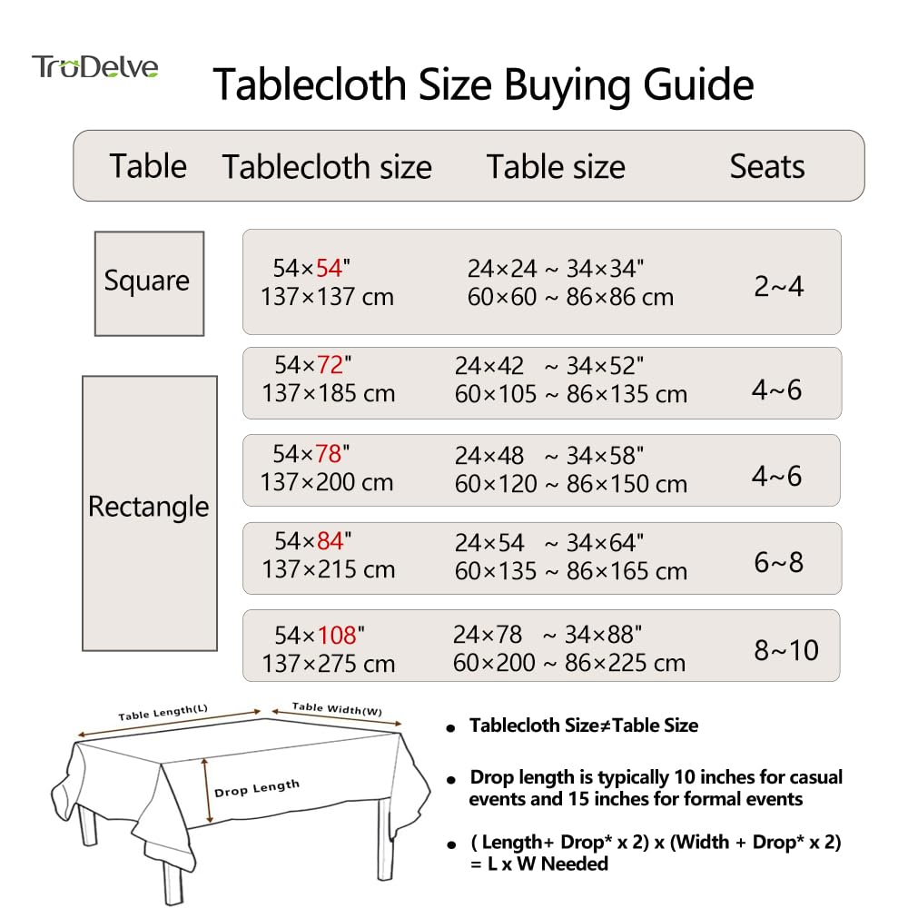 Plastic Table Cloth Rectangle Tables Beige Vinyl Tablecloth Waterproof Wipeable Oilcloth Tablecloths for Dining Table