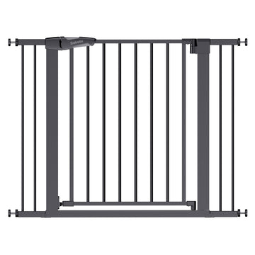 29-43" Baby Gate for Stairs, Pet Gate, Black