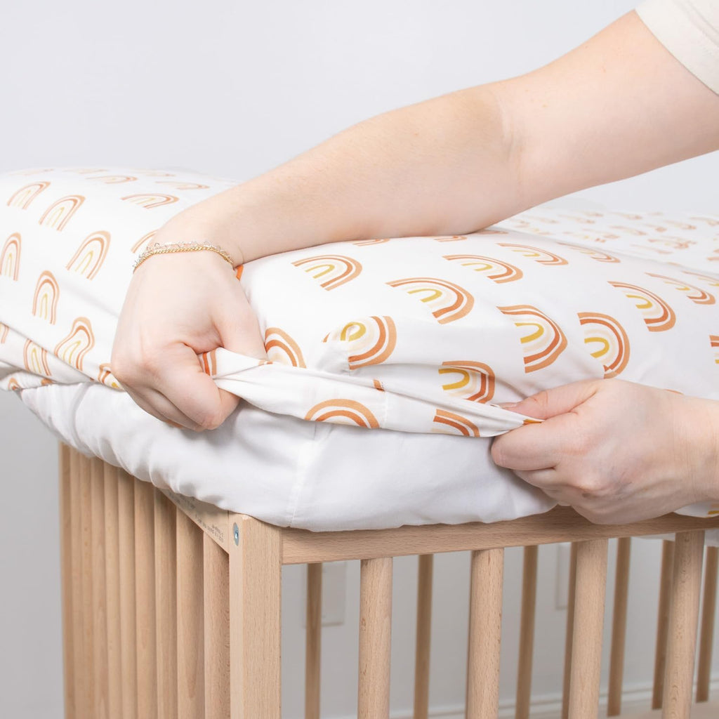 4-Pack Fitted Crib Sheet Set - Super Soft & Breathable Baby Girl or Boy Crib Sheets, Nursery Decor, Fit for Standard