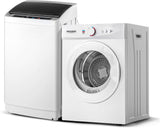 1.8CuFt Portable Clothes Dryer and 17.8LBS Full-Automatic Washing Machine Set, Compact Laundry Washer and Dryer Combo