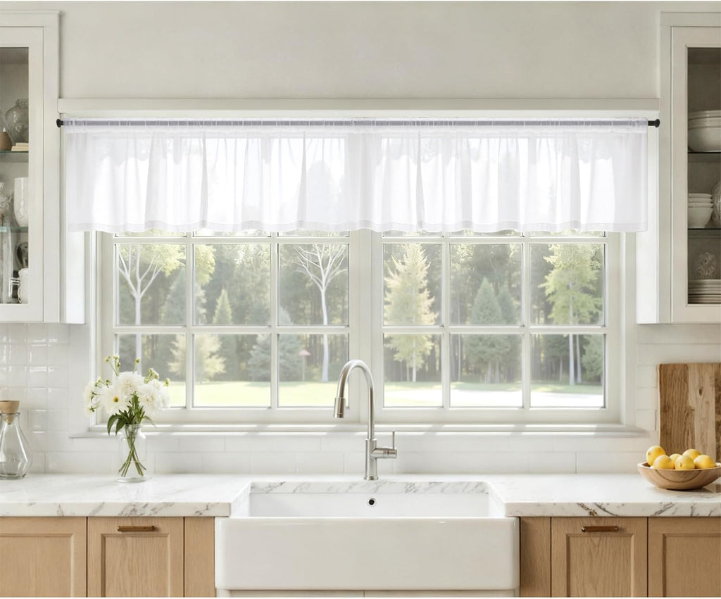 Sage Green Sheer Curtains 63 Inches Long 4 Panels 42 x 63 Inches