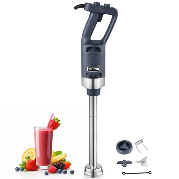 Commercial Immersion Blender 16", 500W Heavy Duty Mixer