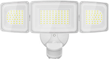 100W LED Security Lights Motion Sensor Light Outdoor, 9000LM Ultra Bright, 6000K, IP65 Waterproof Flood Light Motion