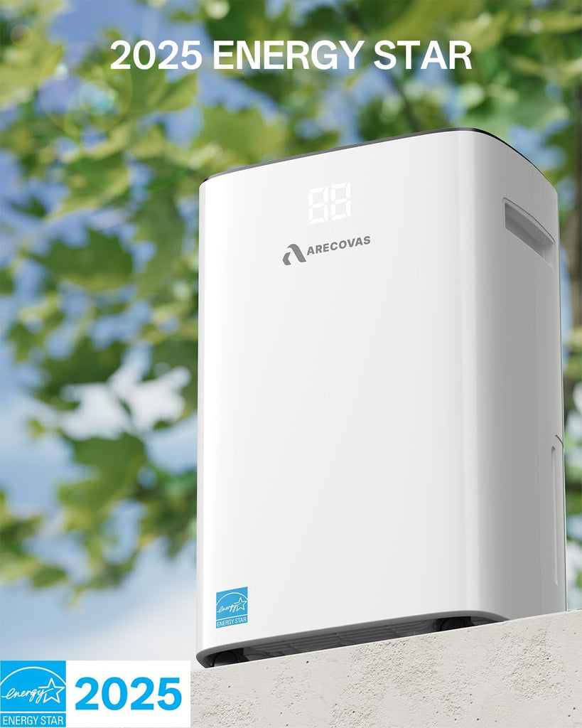 Dehumidifier for Basement, 52 Pints Dehumidifiers for Bedroom Bathroom Large Room Home