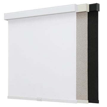 Blackout Roller Shades for Indoor Windows, White