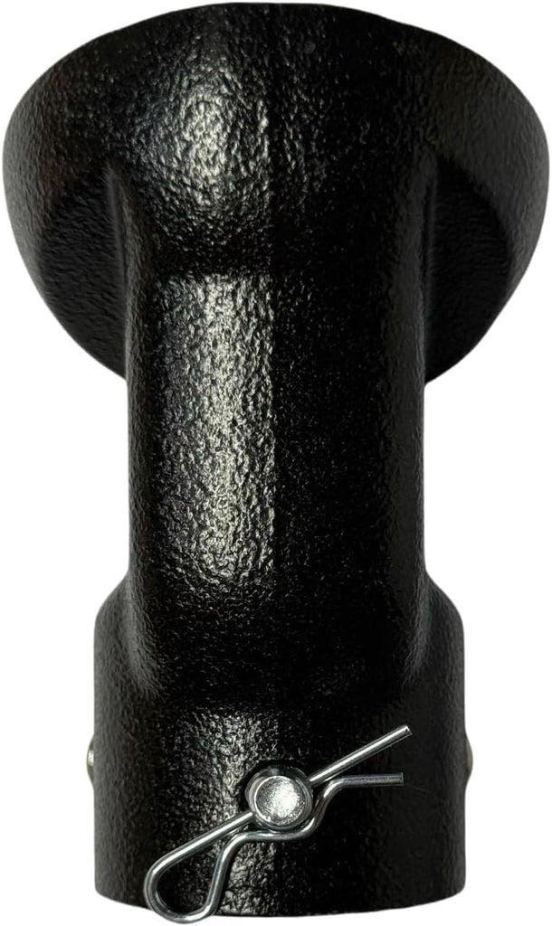 Sloped Ceiling Adapter for Ceiling Fans - Fits Vaulted Ceilings up to 45°, Black