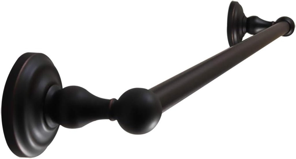 Bathroom Accessories Set, Bath Hardware, Includes Robe Hook, Toilet Paper Holder, Towel Ring, 18" & 24" Towel Bar