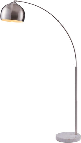 Arquer 68.1" Arc Floor Lamps, Home Offices, Dining Rooms, Bedrooms with Faux White Marble Base and N