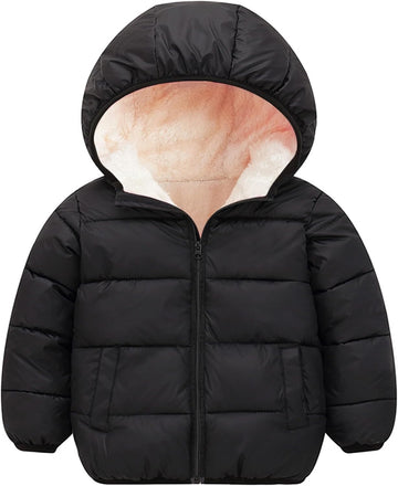Toddler Winter Coats Fleece Thicken Jacket for Baby Girls Boy 1