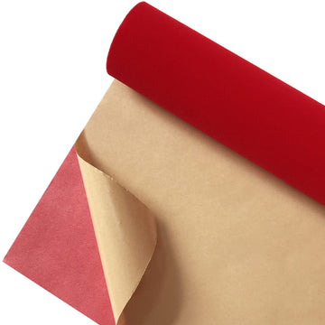 Self Adhesive Felt Fabric, Soft Velvet Drawer Liner, DIY Velvet Fabric for Art & Crafts, Jewelry Box Felt Liner