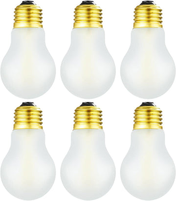 Frosted A15 Led Bulb 8W Equal 75 Watt E26 Light Bulb Soft White