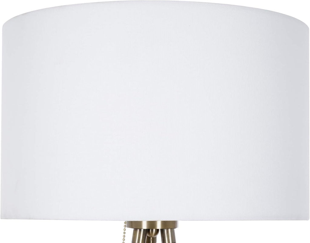 22965-000 Mid-Century Modern Tripod Floor Lamp, Standing Lamp, Living Room Floor Light, LED Bulb NOT Included, 61.25"