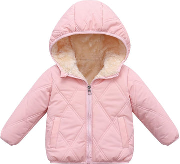 Baby girls winter coats toddler outerwear infant boy snow jackets