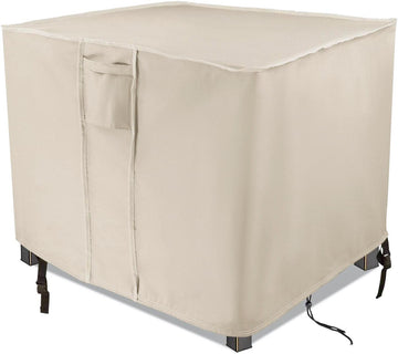 Fire Pit Cover 32x32x25in, 600D Square Firepit Covers