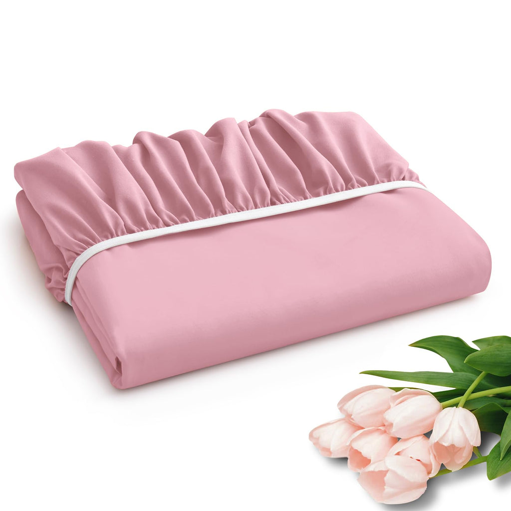 Extra Deep Pocket King Fitted Sheet Only, Pink