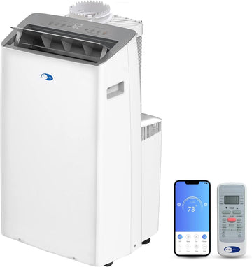 ARC-1230WNH 14,000 BTU (12,000 BTU SACC) NEX Inverter Dual Hose Cooling Portable Air Conditioner, Heater