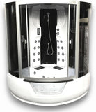 Whirlpool Bathtub and Shower MONTECARLO 59.05" Hydrotherapy with Heater Hot Tub
