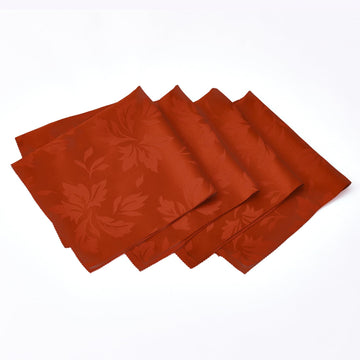 Fall Jacquard Dinner Napkins, Thanksgiving Table Decor