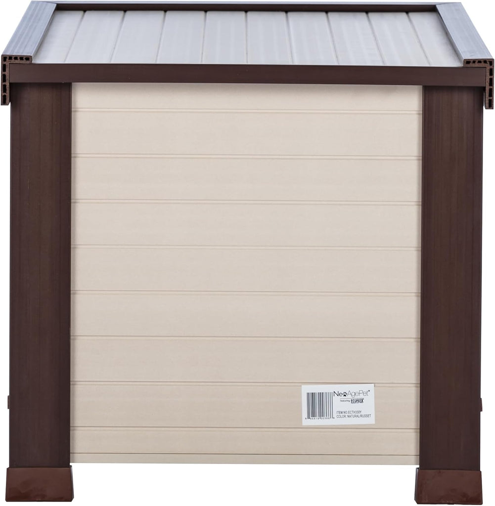 Albany Outdoor Cat House, Maple/Brown