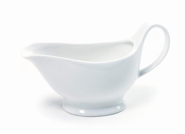 Porcelain Gravy Boat Mode 16 Oz 1 Gravy Boat White