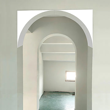 Foam Arch Kit for Doorway - Premade Door Arch Trim Molding, DIY Interior Archway Mold, Paintable Rounded Door Opening
