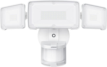 LED Security Light Motion Sensor Outdoor Lights, Bright 38W 4200LM | 72 FT Range, IP65, Easy to Install, 180° Motion