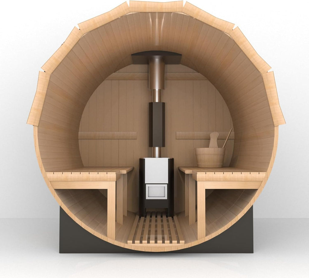 Smartmak Customized Outdoor Barrel Steam Sauna