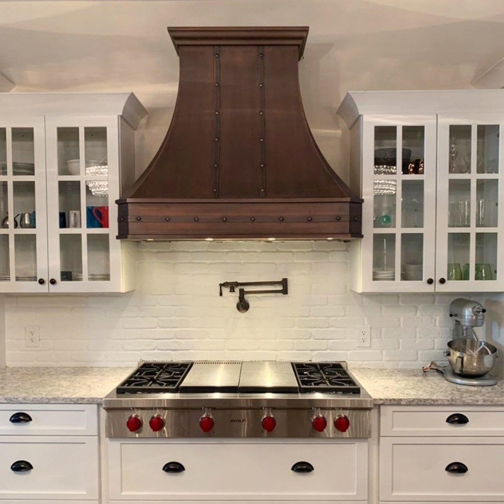 30 Inch Copper Kitchen Range Hood