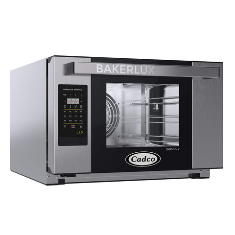 XAFT-03HS-LD Bakerlux LED Panel Heavy-Duty Countertop Convection Oven with Digital Controls and Humi
