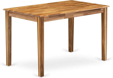YAT-ANA-T Yarmouth Rectangle Kitchen Dining Table, 30x48 Inch, Natural