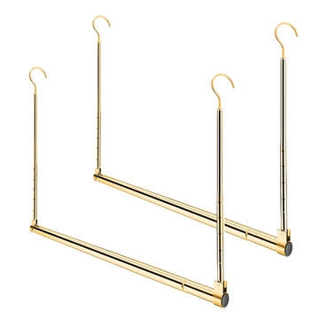 Adjustable Hanging Closet Rod, Extender Hanging Rod, Closet Hanging Organizer, Heavy Duty Closet Bar, Hanging Rod