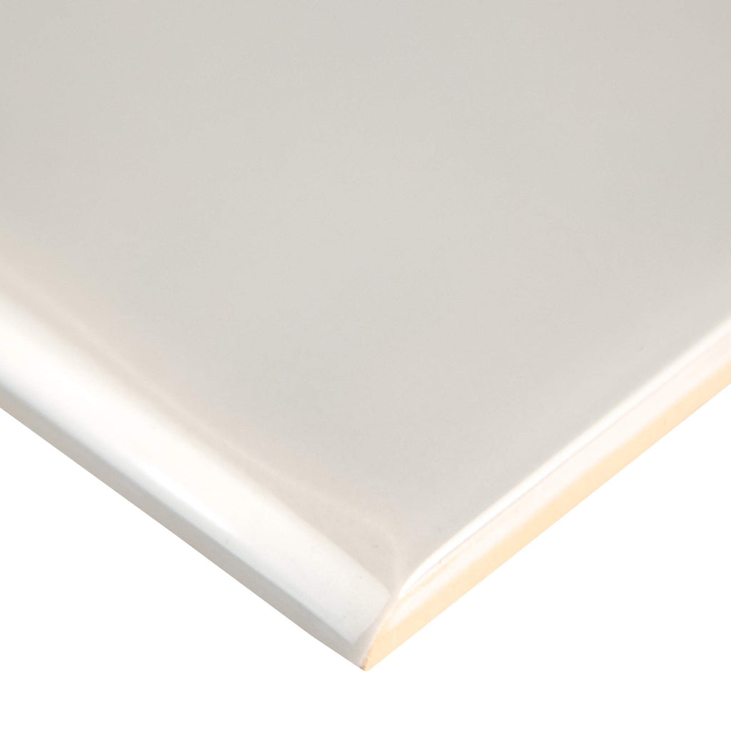 Glossy Bullnose Ceramic Subway Wall Tile|Urbano Dusk | 4" x 12"
