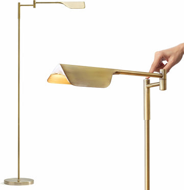 Leaf Pharmacy LED Reading Lamp, Dimmable Floor Lamp with Easy Rotation over Chair or Desks & Offices