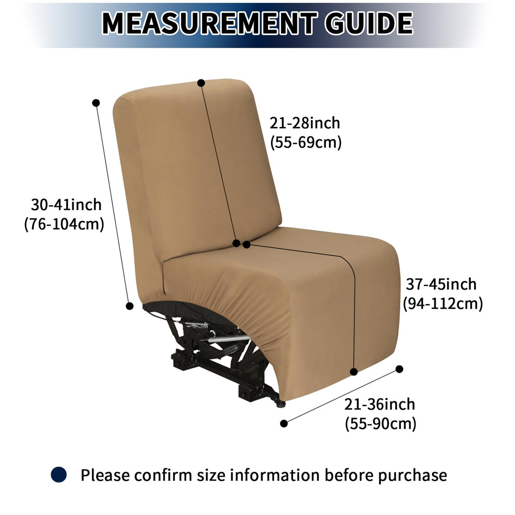 Stretch Additional Seat Cover for Reclining Recliner Couch Covers